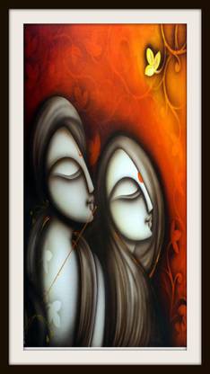 Love Theme Painting Canvas Art