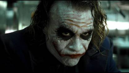 Joker in Serious Mood Paper Print