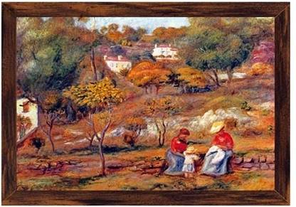 Landscape at Cagnes (Code Rn6243) Canvas Art