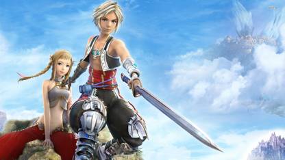 Vaan and Penelo in Final Fantasy XII Athah Fine Quality Poster Paper Print