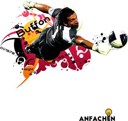 Gianluigi Buffon das Design 3 Fine Art Print