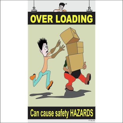 Spooky Poster-Overloading Paper Print