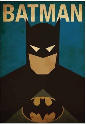 Batman Minimalist Poster Paper Print