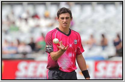 Mitchell Starc Australian Cricketer Player Poster Paper Print