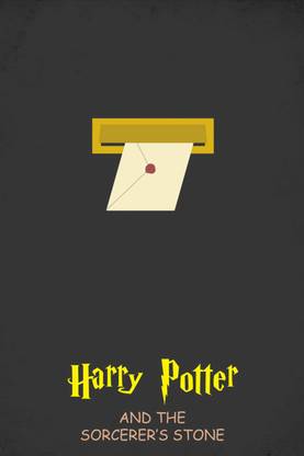 Letter Box - Harry Potter and The Sorcerer's Stone Paper Print