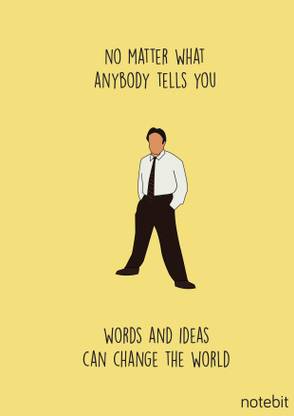 Dead Poets Society Minimalistic Movie Poster Paper Print
