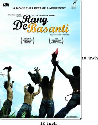 Rang De Basanti Paper Print