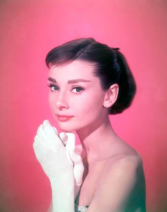Framed Audrey Hepburn Fine Art Print