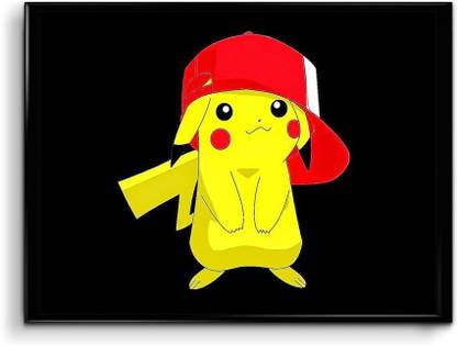 Pikachu with Swag Canvas Art