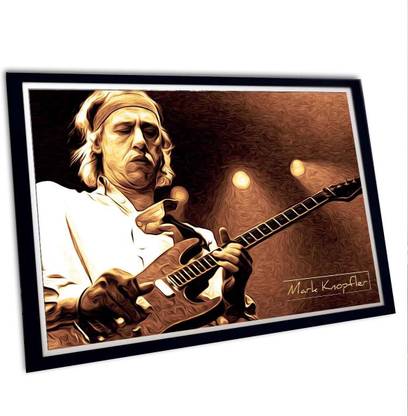 Mark Knopfler Unframed Poster 12 By 18 Inches Fine Art Print