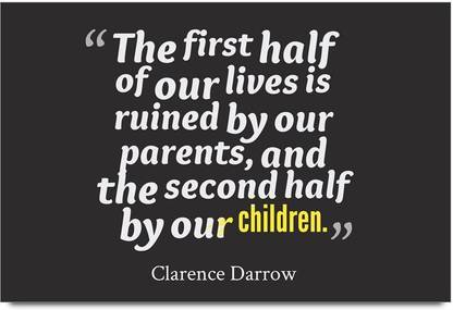 iMerch first half of our quotes by Clarence Darrow 3D Poster
