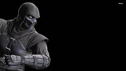 Noob Saibot from Mortal Kombat Athah Fine Quality Poster Paper Print