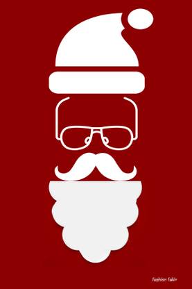 Santa Claus HD quality A3 size Fashion Fakir Poster Paper Print