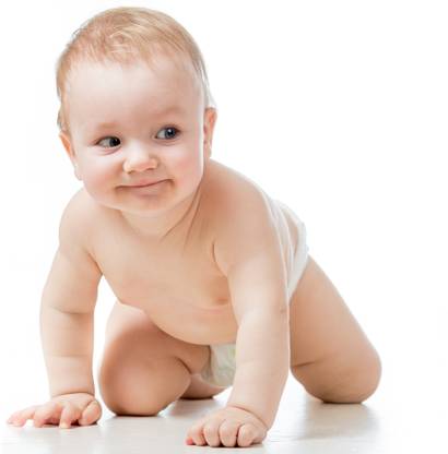 Baby poster / Non-Tearable Synthetic sheet Poster Paper Print