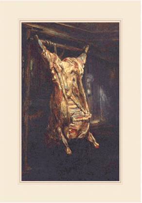 Slaughtered Ox Fine Art Print