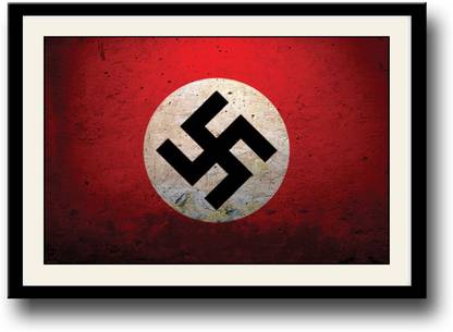 Nazi Flag design Fine Art Print