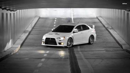 EurekaDesigns Mitsubishi Evo X Poster Fine Art Print