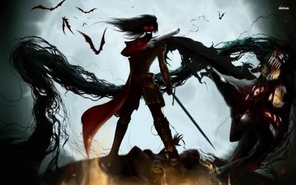 Alucard - Hellsing Athah Fine Quality Poster Paper Print