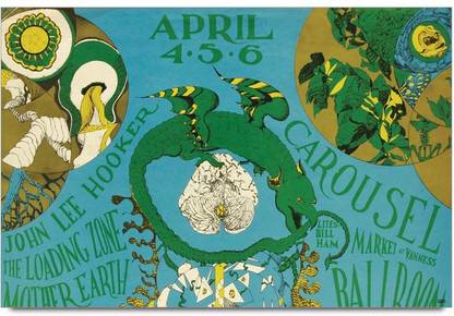 Carousel Ballroom Paper Print