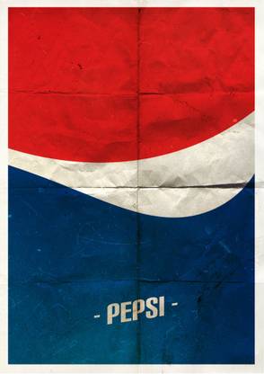 Pepsi Minimal Poster Paper Print