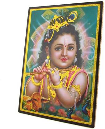 Lord Krishna / Shree Krishna Poster Paper Print