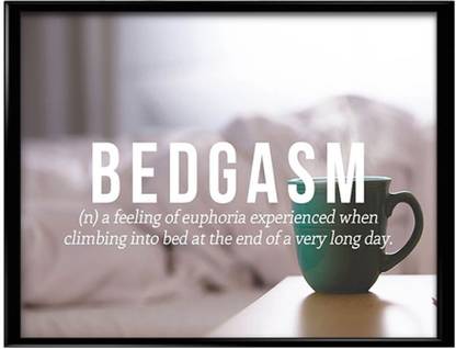 BEDGASM Canvas Art