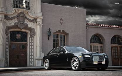 Athah Rolls-Royce Ghost Poster Paper Print