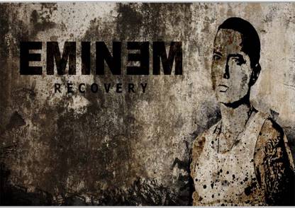 Eminem Recovery Poster Paper Print