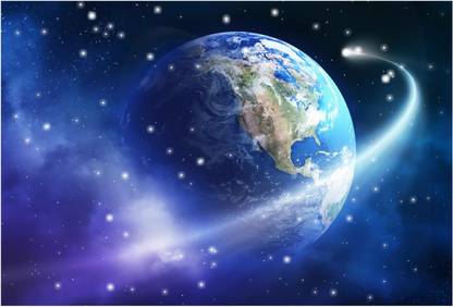 Earth Wallpaper Paper Print