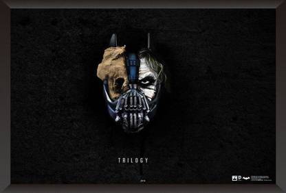 Batman Trilogy Poster Paper Print