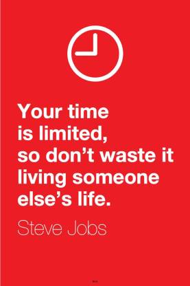 Hungover Steve Jobs Quotes Special Paper Poster Paper Print