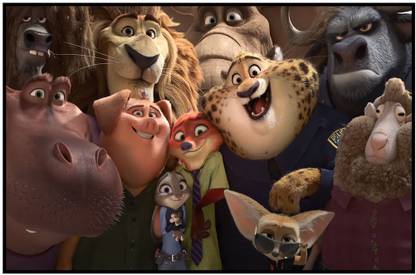 Zootopia Poster - Hollywood Movie Poster - #movie Paper Print