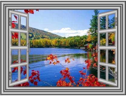 Window Poster 9129 Paper Print