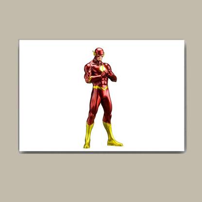 The Flash Pose Standing Epic Wall Hang Fine Art Print