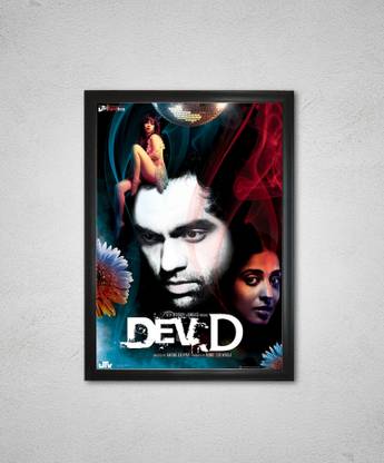 Dev D - Abhay, Mahi, Kalki Paper Print