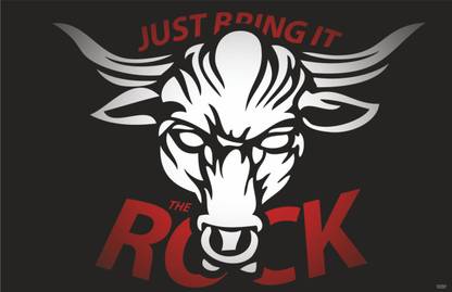 Athah Poster The Rock Sign Paper Print