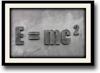 E=mc square Fine Art Print