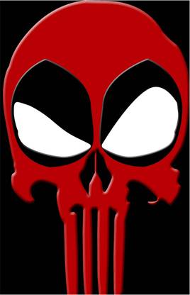 Deadpool Logo Paper Print