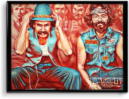 Cheech and Chong Canvas Art