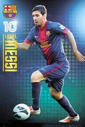Barcelona Messi 12/13 Photographic Paper