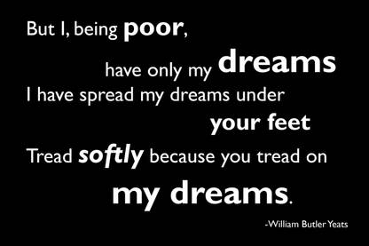 Oshi - Dreams Under Your Feet Paper Print