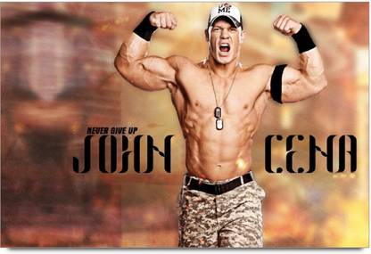 John Cena Image Paper Print