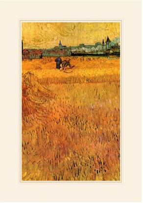 Arles View From the Wheat Fields Fine Art Print