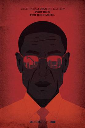 Breaking Bad Season 3 Episode 5 - Mas Paper Print