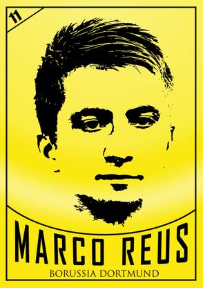 Marco Reus, 11 poster Paper Print