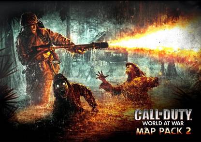 Athah Poster Call Of Duty World At War A Art Rolled In Cardboard Tube Paper Print