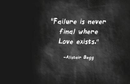 Posterhouzz Poster love failure Paper Print