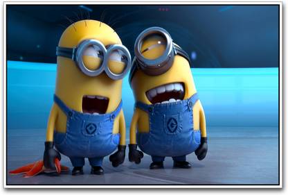 Minion Characters Paper Print