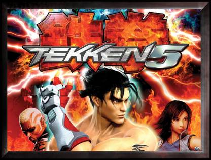 Tekken 5 Game Series Canvas Art
