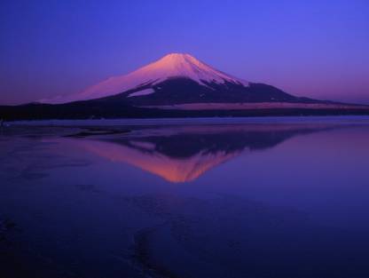 Axis Mundi Mount Fuji Poster Paper Print